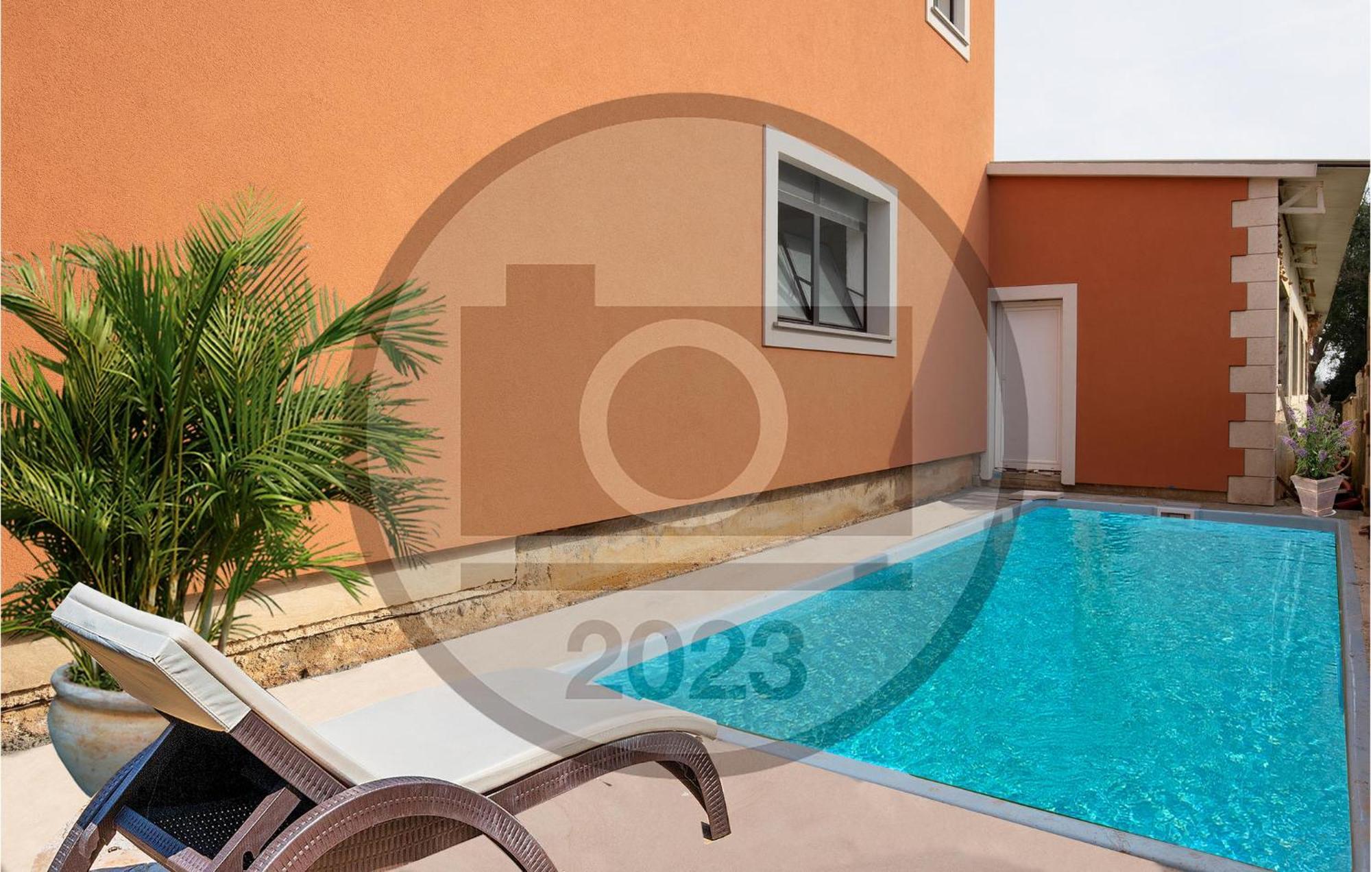 Lovely Home In Sisan With Outdoor Swimming Pool Экстерьер фото